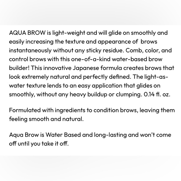 NY AQUA BROW Ready to Wear - Picture 8 of 8